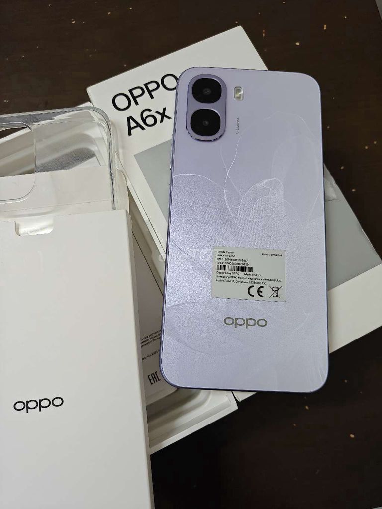 Oppo A6X 128GB Fullbox BH 2027. Mua bán Điện thoại tại Quận Bình Tân Tp Hồ Chí Minh được đăng bởi anh mập mới giảm cân hình 1