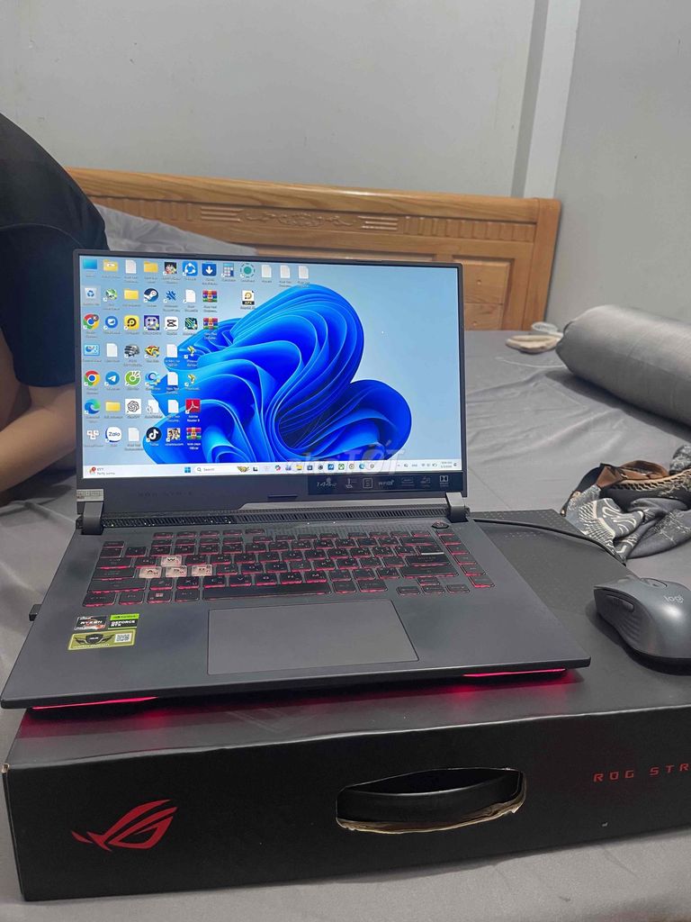 Asus ROG Strix G513RC Ryzen 7 16GB/512GB. Mua bán Laptop tại Huyện Trảng Bàng Tây Ninh được đăng bởi Khanh Tran hình 1