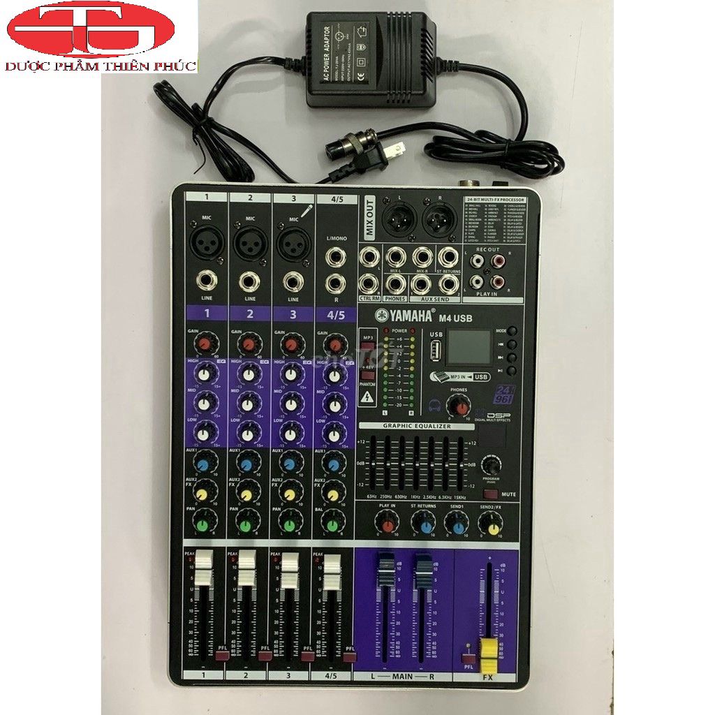 Mixer Hát Karaoke Và Thu Âm M4 PLUS 2024