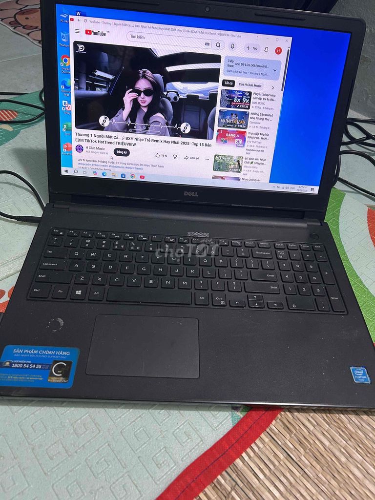 Dell Inspiron 15-3552 Pentium N3700 4GB/465GB Đen. Mua bán Laptop tại Thành phố Qui Nhơn Bình Định được đăng bởi Hữu Lực hình 1