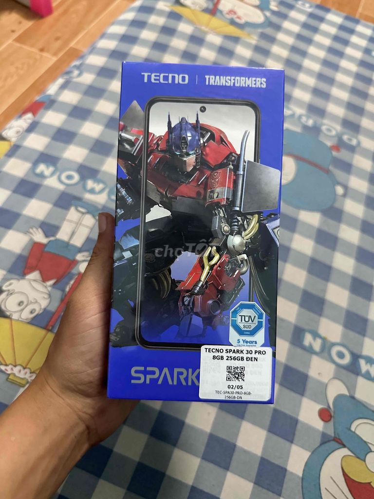 Tecno Spark 30 Pro 256GB Đen Mới 100%. Mua bán Điện thoại tại Thành phố Long Khánh Đồng Nai được đăng bởi Ngọc Sơn hình 1