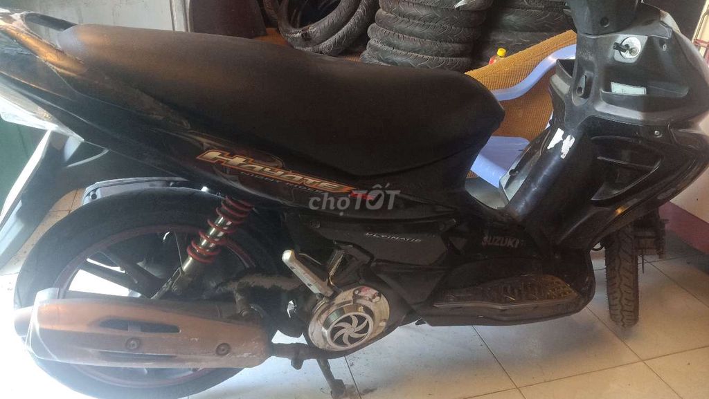 Suzuki Hayate 125 2009 Đen. Mua bán Xe máy tại Thành phố Long Xuyên An Giang được đăng bởi Lê Thanh Hải hình 5