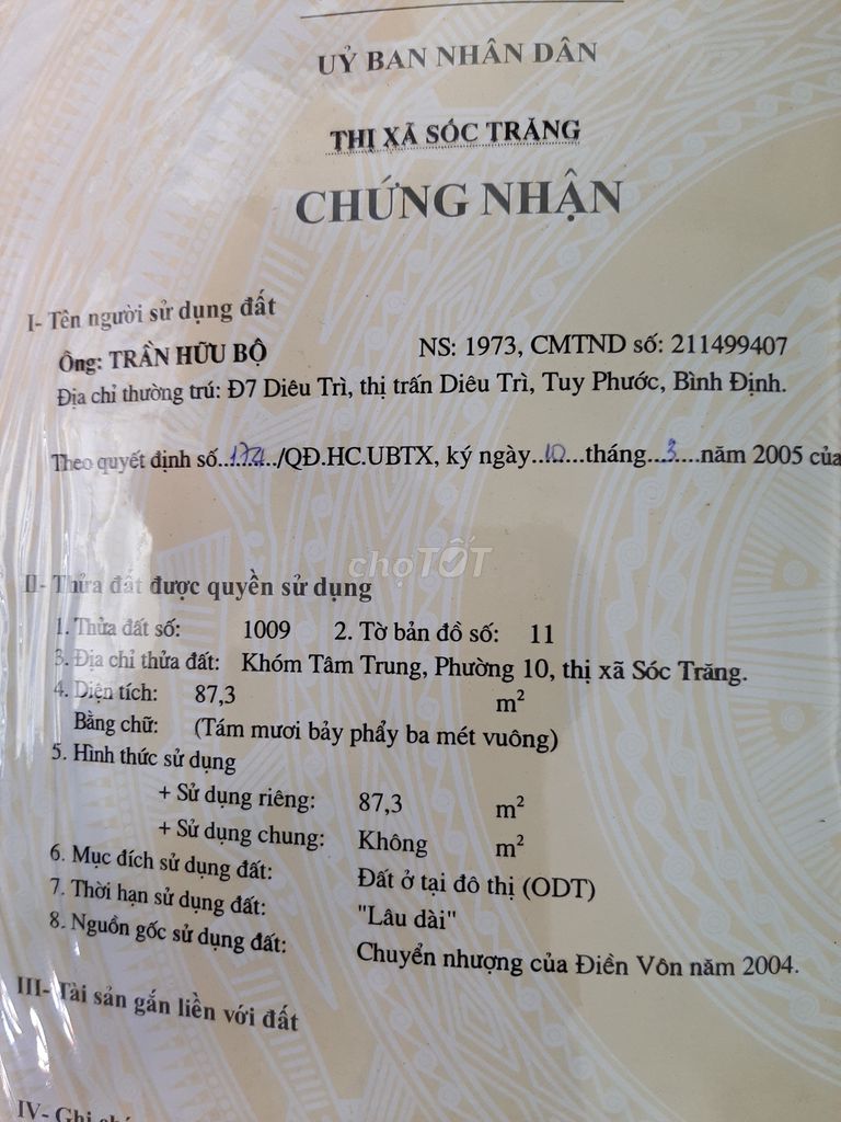 0946053477 - Mình cần tiền bán rẻ miếng đất đẹp