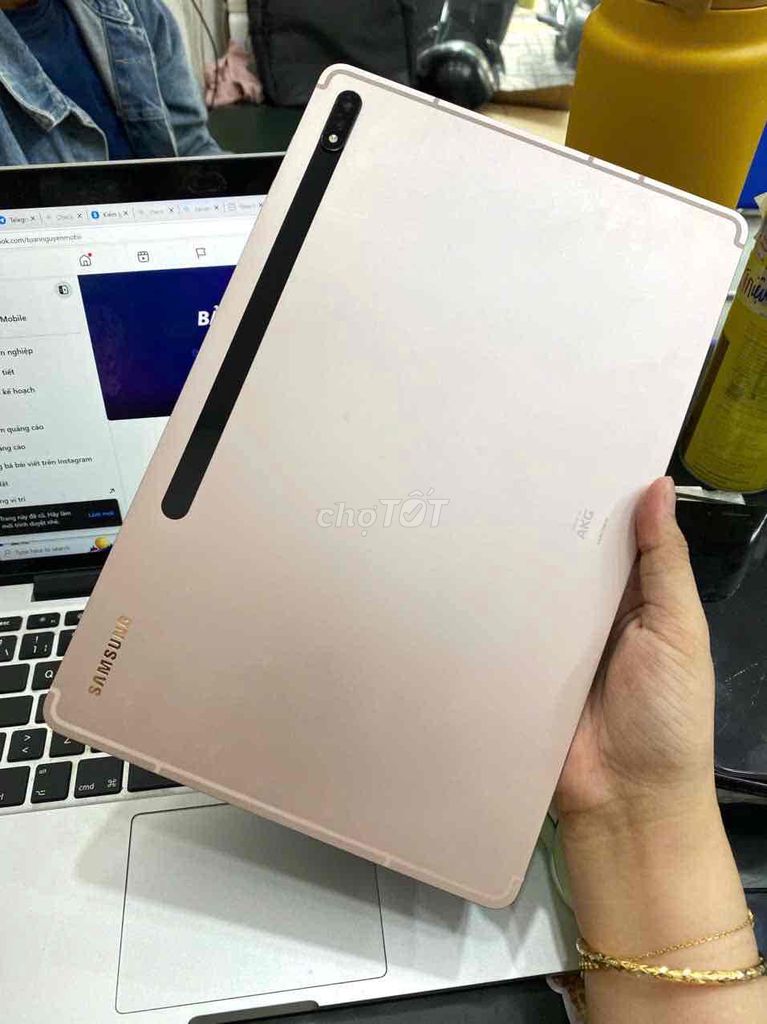 Samsung Tab S8 Plus 8GB/128GB Hồng giá rẻ. Mua bán Máy tính bảng tại Quận 3 Tp Hồ Chí Minh được đăng bởi Tuấn Nguyễn hình 1