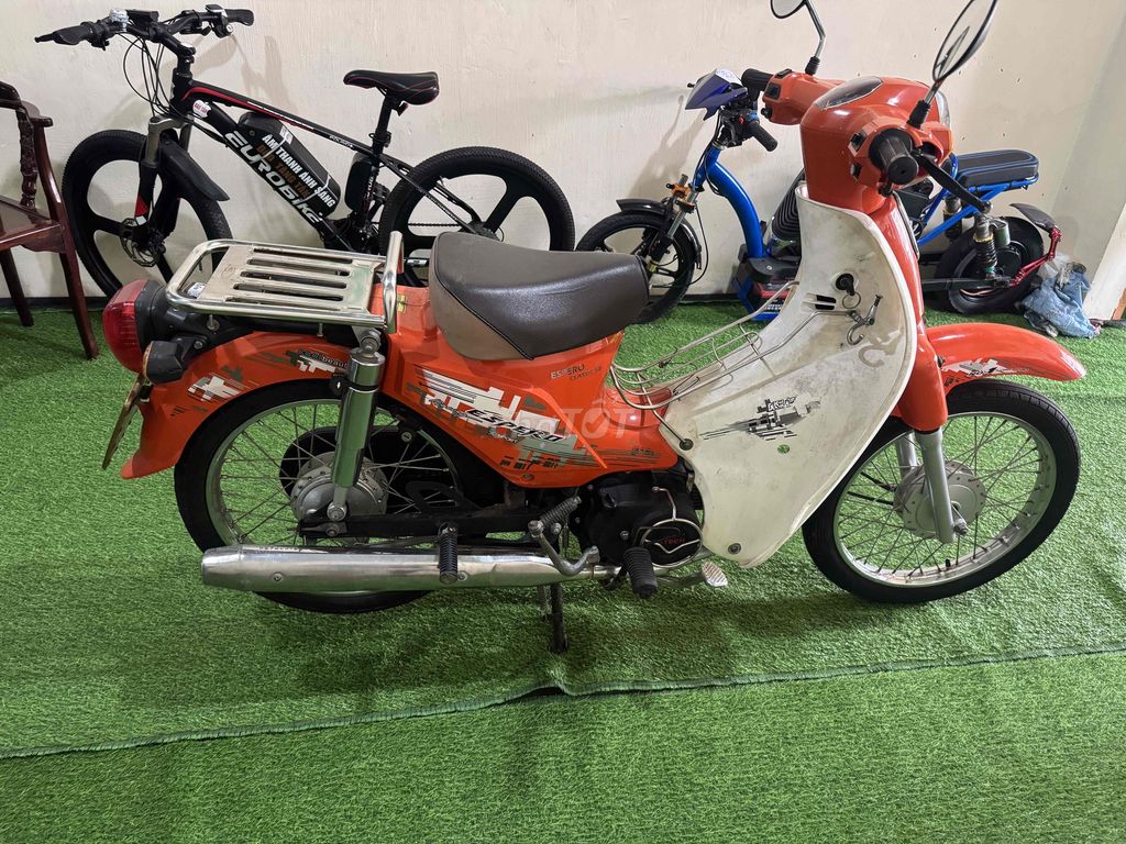 Honda Cub Datech 2020 màu Cam. Mua bán Xe máy tại Thành phố Tân An Long An được đăng bởi Đào Tấn hình 3