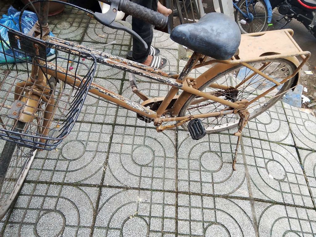 Xe đạp Cổ điển màu Nâu. Mua bán Xe đạp tại Quận 6 Tp Hồ Chí Minh được đăng bởi Ngọc Lực hình 3