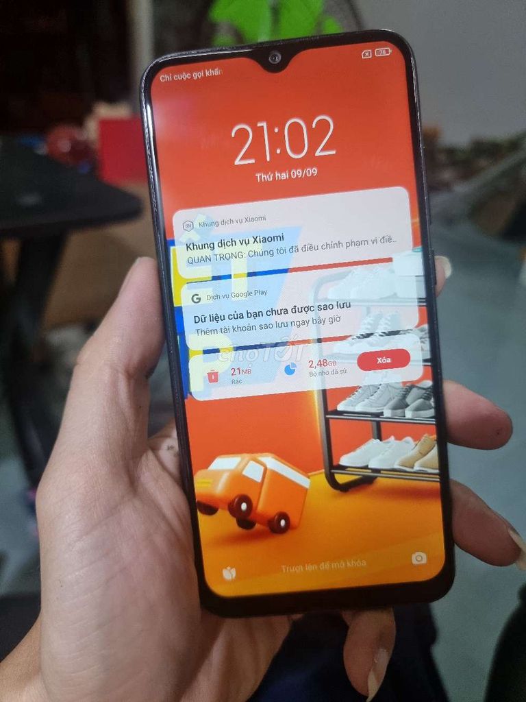 Xiaomi Redmi Note 8 Ram 4G/64G chip snap 665