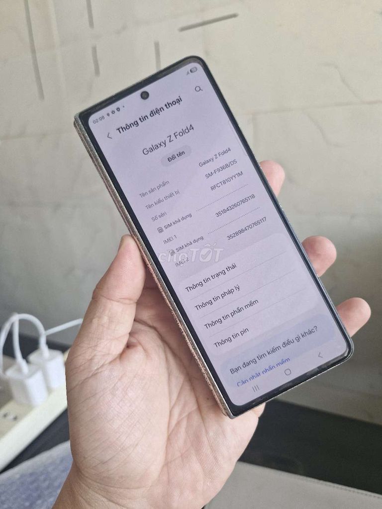 Samsung Galaxy Z Fold4 12GB/256GB. Mua bán Điện thoại tại Quận Ninh Kiều Cần Thơ được đăng bởi nguyễn Trần Quân hình 1