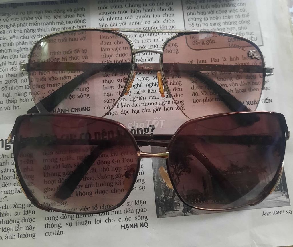 Thanh lý kính mát. Mua bán Phụ kiện thời trang khác tại Thành phố Long Xuyên An Giang được đăng bởi Nhật Minh hình 1