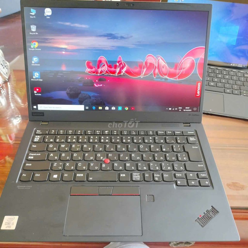 Lenovo ThinkPad X1 Carbon Gen 8. Mua bán Laptop tại Quận Bình Thuỷ Cần Thơ được đăng bởi Shop Hàng Nhật Giá Rẻ hình 1