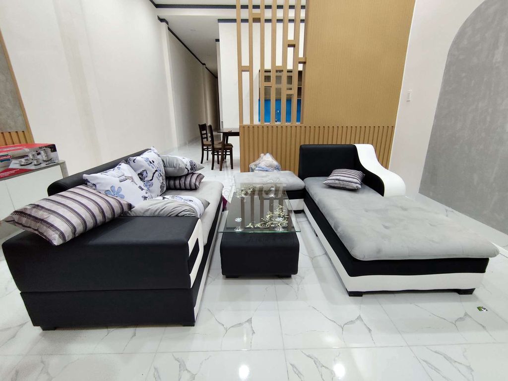 Ghế sofa Vải, Da, Kính Mới 90%. Mua bán Bàn ghế tại Thành phố Long Khánh Đồng Nai được đăng bởi Bích Hằng hình 1