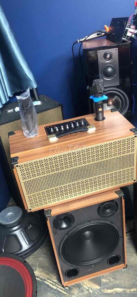 Loa kéo Nâu 2 bass 16 2 micro. Mua bán Tivi, Âm thanh tại Huyện Củ Chi Tp Hồ Chí Minh được đăng bởi nguyen khac dung hình 1