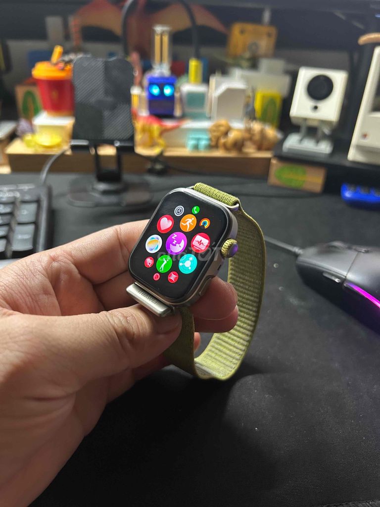 Huawei Watch Fit 4 Pro NFC Xanh lá mới mua. Mua bán Thiết bị đeo thông minh tại Quận Hoàng Mai Hà Nội được đăng bởi Mr Long hình 1