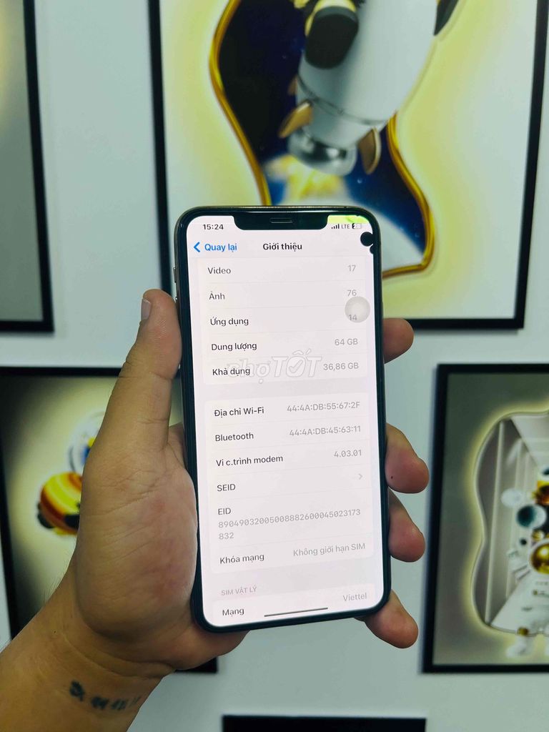 Apple iPhone 11 Pro Max 64GB Vàng Zin full. Mua bán Điện thoại tại Huyện Đức Trọng Lâm Đồng được đăng bởi Vỹ Studio hình 1