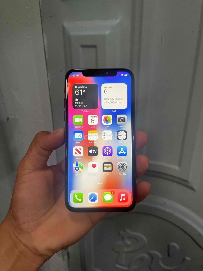 Apple iPhone X 64GB Đen Mất Face ID. Mua bán Điện thoại tại Thành phố Biên Hòa Đồng Nai được đăng bởi Nguyen Van Loc  hình 1