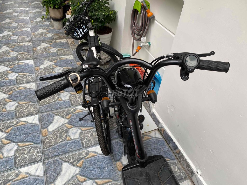 Xe đạp điện 133s màu Đen. Mua bán Xe điện tại Quận Hải An Hải Phòng được đăng bởi Tôm Boy hình 2