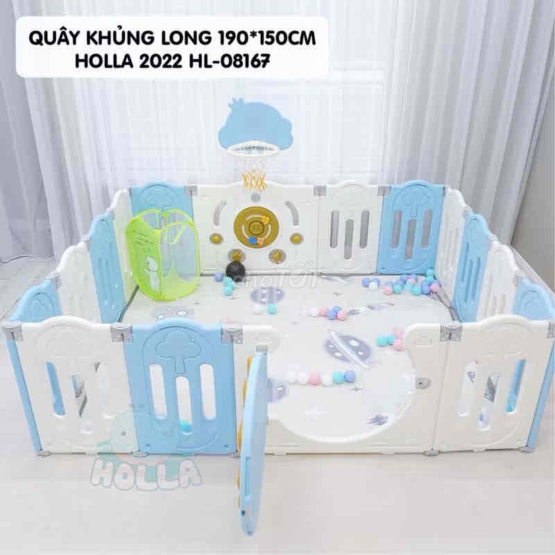Quây cũi Holla HL-08167 Xanh 1m9x1m9. Mua bán Mẹ và bé tại Quận Ngũ Hành Sơn Đà Nẵng được đăng bởi Hoàng Thị Hải Yến hình 1