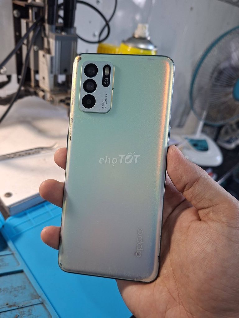 OPPO Reno 6Z 5G 128GB Xanh nhạt Đã qua sử dụng. Mua bán Điện thoại tại Quận 10 Tp Hồ Chí Minh được đăng bởi Hội Đồ Điện Tử hình 1