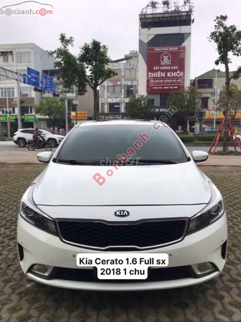 Cerato 1.6AT 2018 màu trắng 5v. Mua bán Ô tô tại Quận Bắc Từ Liêm Hà Nội được đăng bởi Bùi Thắng hình 2