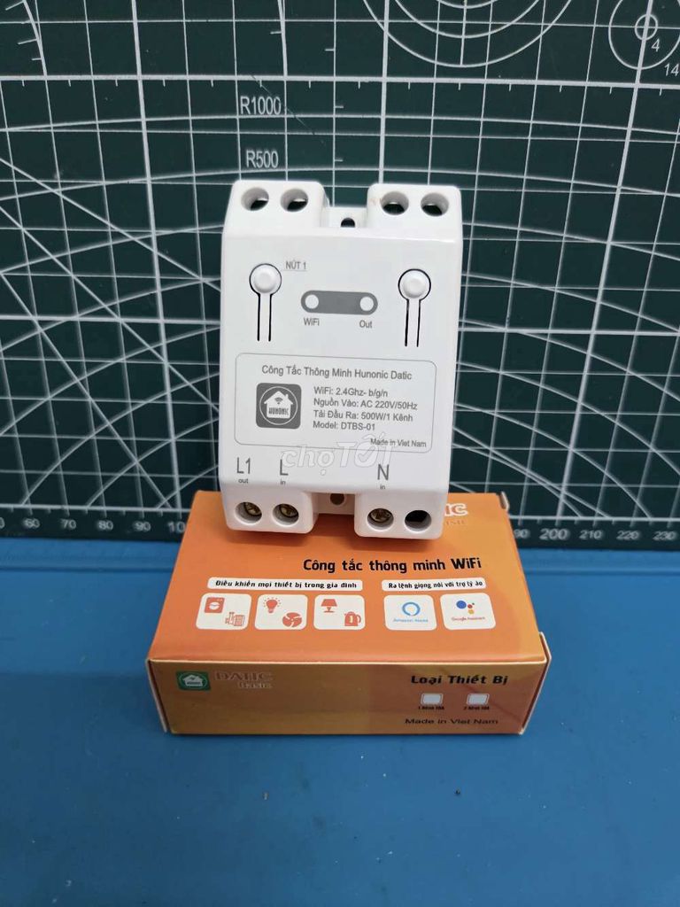 Công tắc thông minh Wifi Hunonic Datic. Mua bán Nội thất, đồ gia dụng khác tại Thành phố Long Xuyên An Giang được đăng bởi Thanh Phạm hình 1