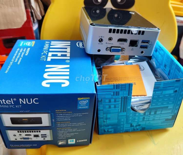 Thanh lí Intel mini NUC5CPYH mới 💯 full box