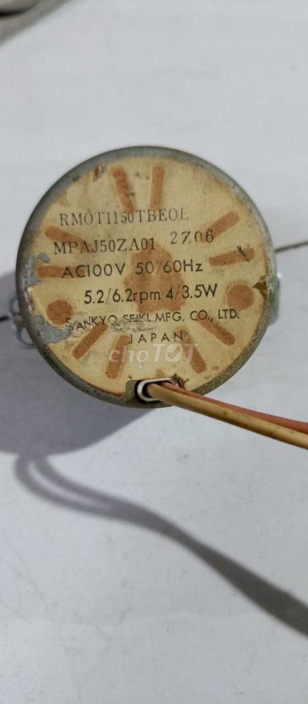 Motor điện Sankyo Seiki MPAJ50ZA01. Mua bán Đồ chuyên dụng, Giống nuôi trồng tại Quận 12 Tp Hồ Chí Minh được đăng bởi Phạm Văn Luyện hình 1