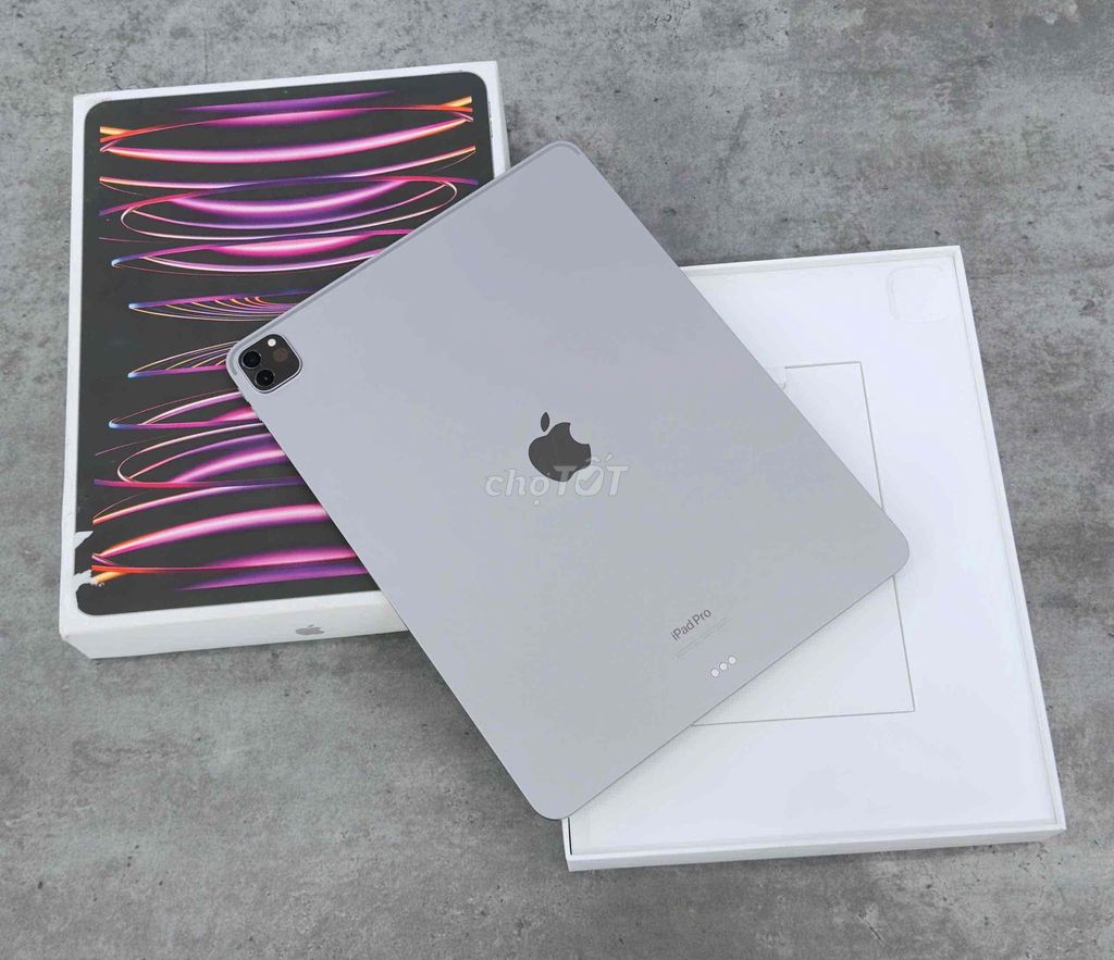 iPad Pro 12.9in M2 Gray 128 5g fullbox  + pencil 2. Mua bán Máy tính bảng tại Quận Thanh Khê Đà Nẵng được đăng bởi Thiện Lê TShop 16 Lê Đình Lý hình 1
