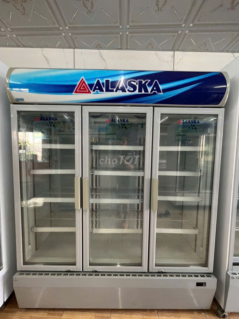 Thanh lý tủ mát alaska 1400 lít nguyên zin