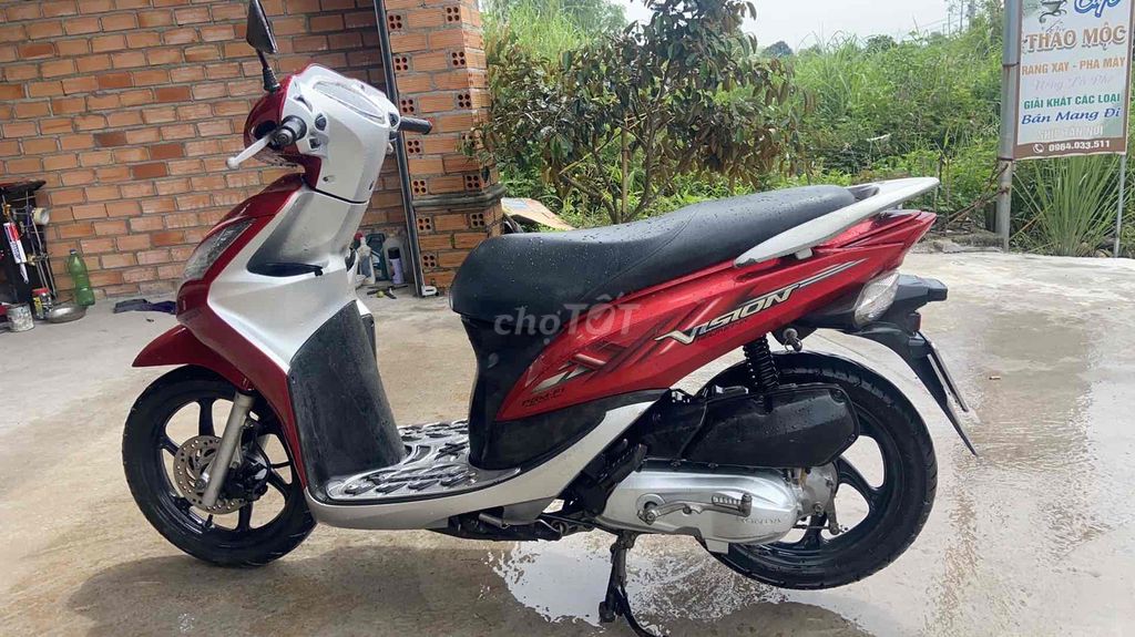 HONDA VISION 2012 ZIN CHẠY CÒN BỐC KHOẺ KHÔNG HÚ. Mua bán Xe máy tại Huyện Thống Nhất Đồng Nai được đăng bởi CHODONGNAI youtube video hình 3