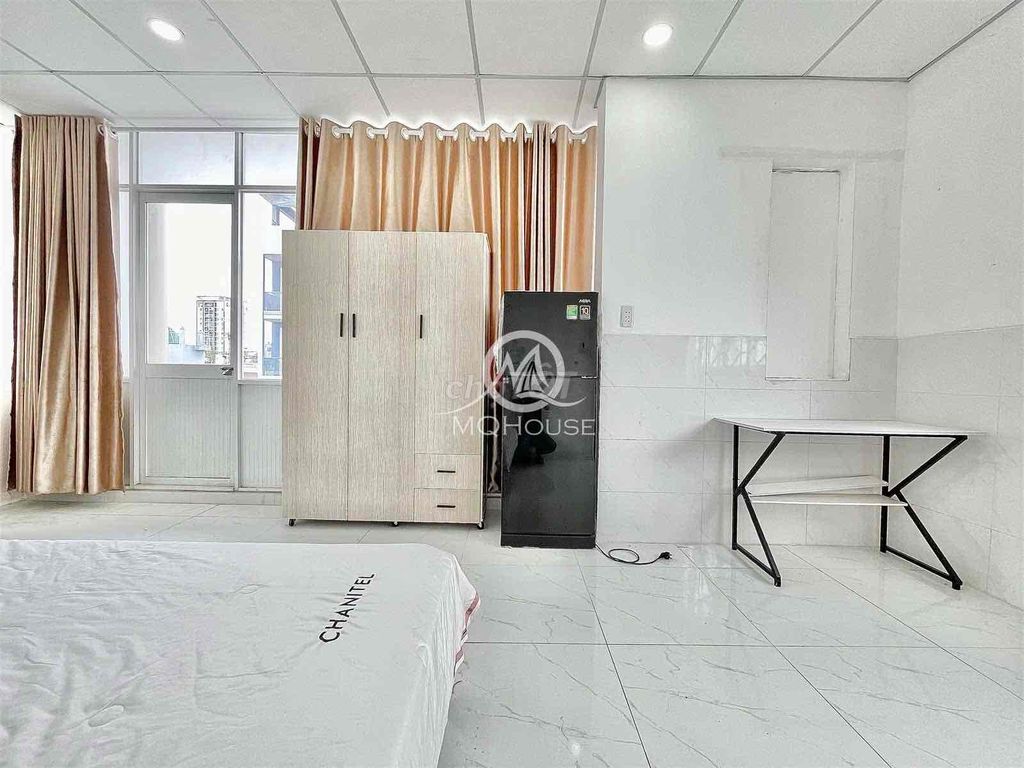 🏡Studio Ban Công, 35m2, Thang Máy, Gần Chợ Bà Chiểu,Q1 Full NT Mới