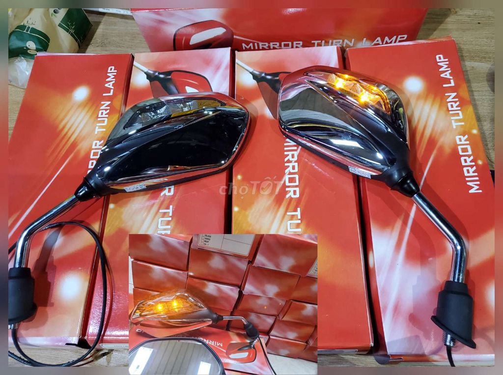 Cặp gương chiếu hậu có tích hợp đèn led xinhan,Mới. Mua bán Phụ tùng xe tại Thành phố Thủ Đức Tp Hồ Chí Minh được đăng bởi NGỌC DIỄM  hình 5