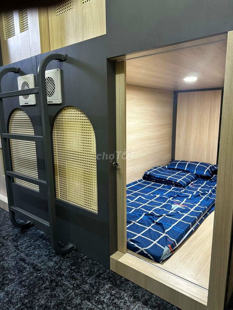 🌹🌹🌹PHÒNG SLEEPBOX _ KTX TIỆN NGHI NGAY ĐH NGÂN HÀNG_ THỦ ĐỨC