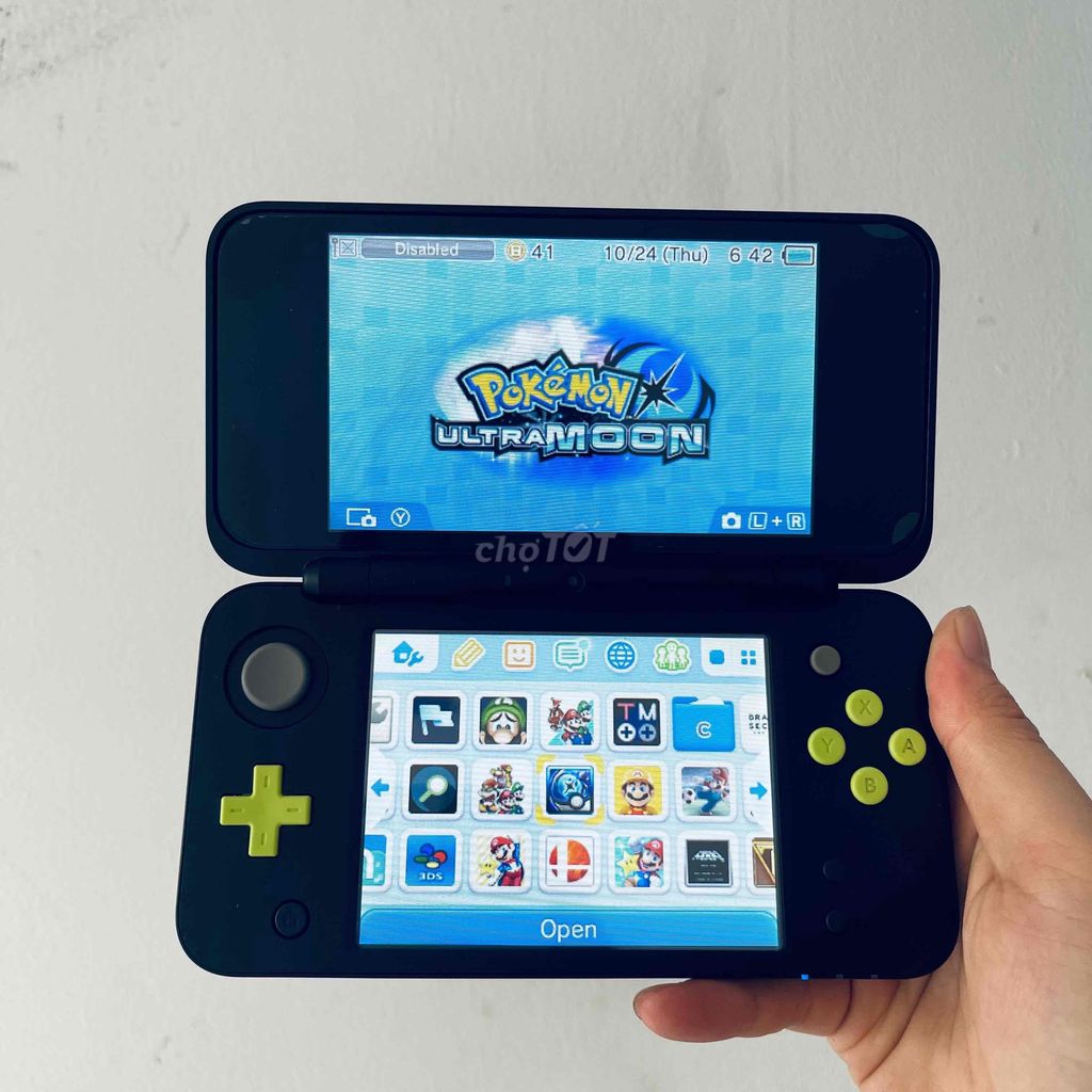 Nintendo New 2DS XL/LL Fullgame 32GB xanh chuối