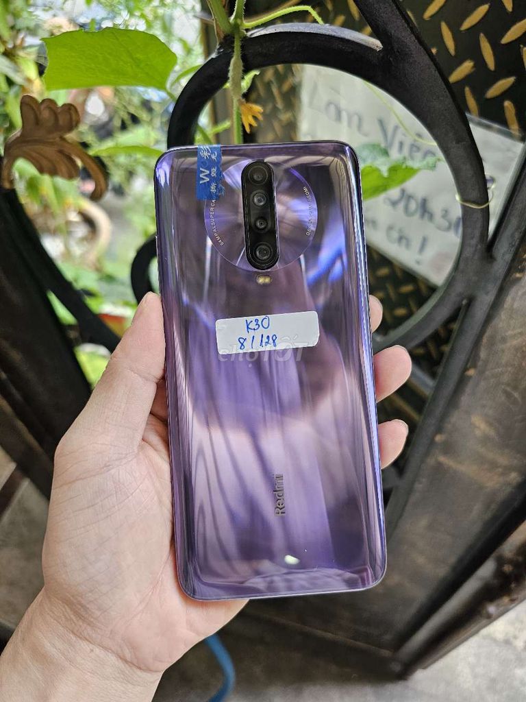 XIAOMI REDMI K30 TÍM 8G/128 ZIN ĐẸP 99% 120Hz