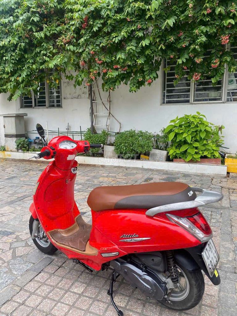 SYM Elizabeth Fi Đỏ Xe tay ga