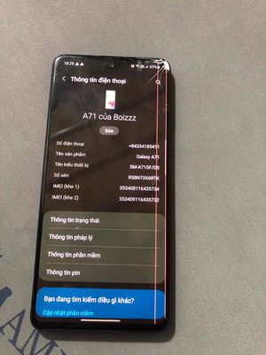 Samsung A71 8GB/128GB