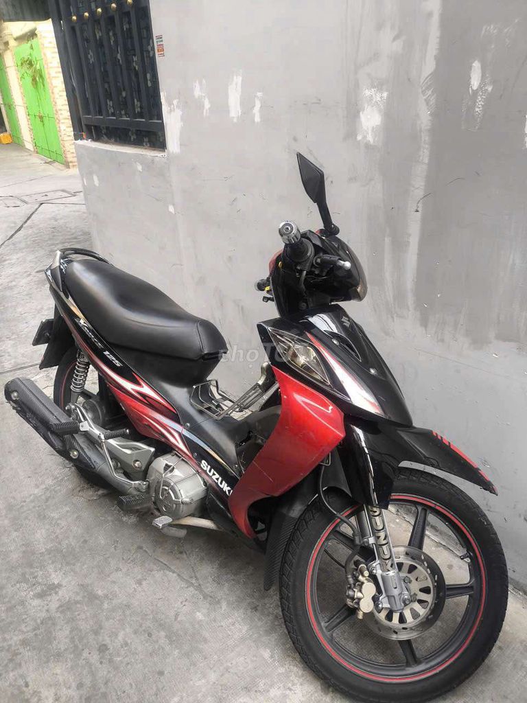Suzuki X-bike 125cc 2011 Đỏ đen Sport zin100%!. Mua bán Xe máy tại Quận Bình Tân Tp Hồ Chí Minh được đăng bởi Thông hình 6
