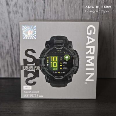 GARMIN INSTINCT 3 AMOLED 45MM NEWSEAL CHÍNH HÃNG. Mua bán Thiết bị đeo thông minh tại Quận 11 Tp Hồ Chí Minh được đăng bởi HOÀNG SANH SPORTS