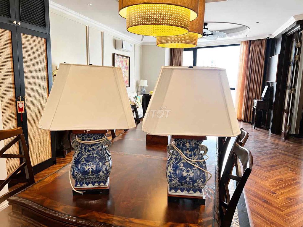 Đèn để bàn Seraton Gốm sứ. Mua bán Đèn tại Quận Tây Hồ Hà Nội được đăng bởi Ngát Nguyễn hình 1