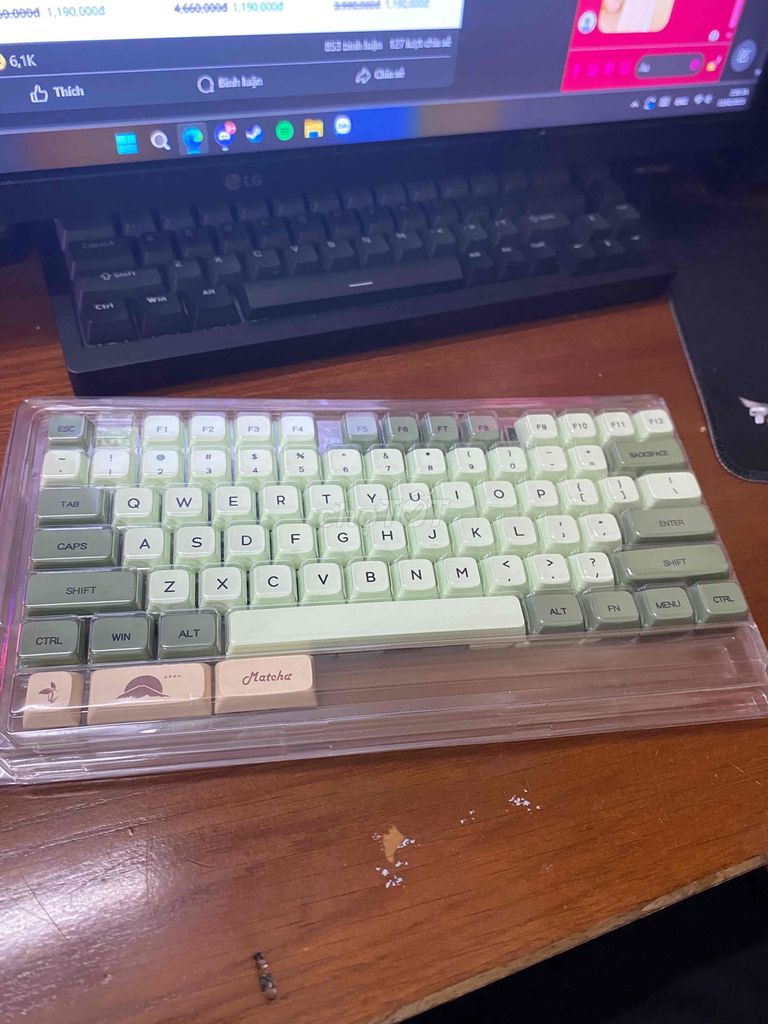 Keycap pbt MOA