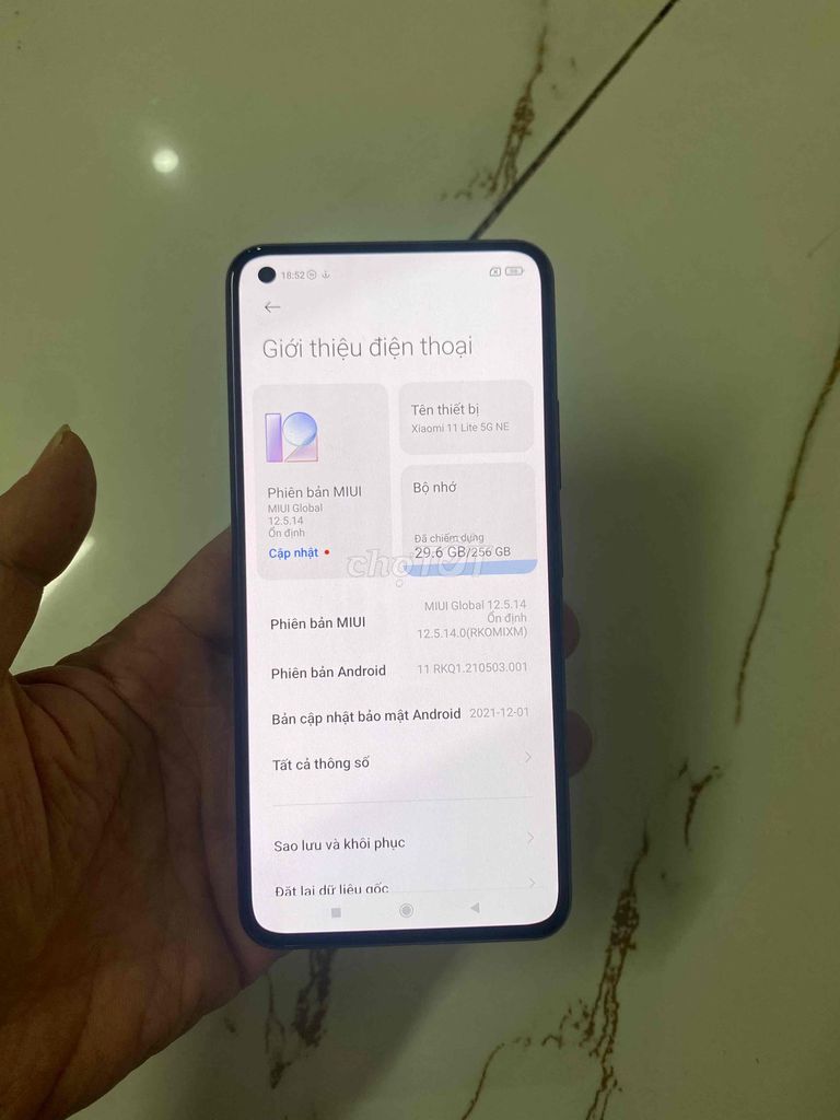 Xiaomi 11 Lite 5G NE Đen 256GB zin cũ. Mua bán Điện thoại tại Quận Hà Đông Hà Nội được đăng bởi Mạnh Mobile hình 1