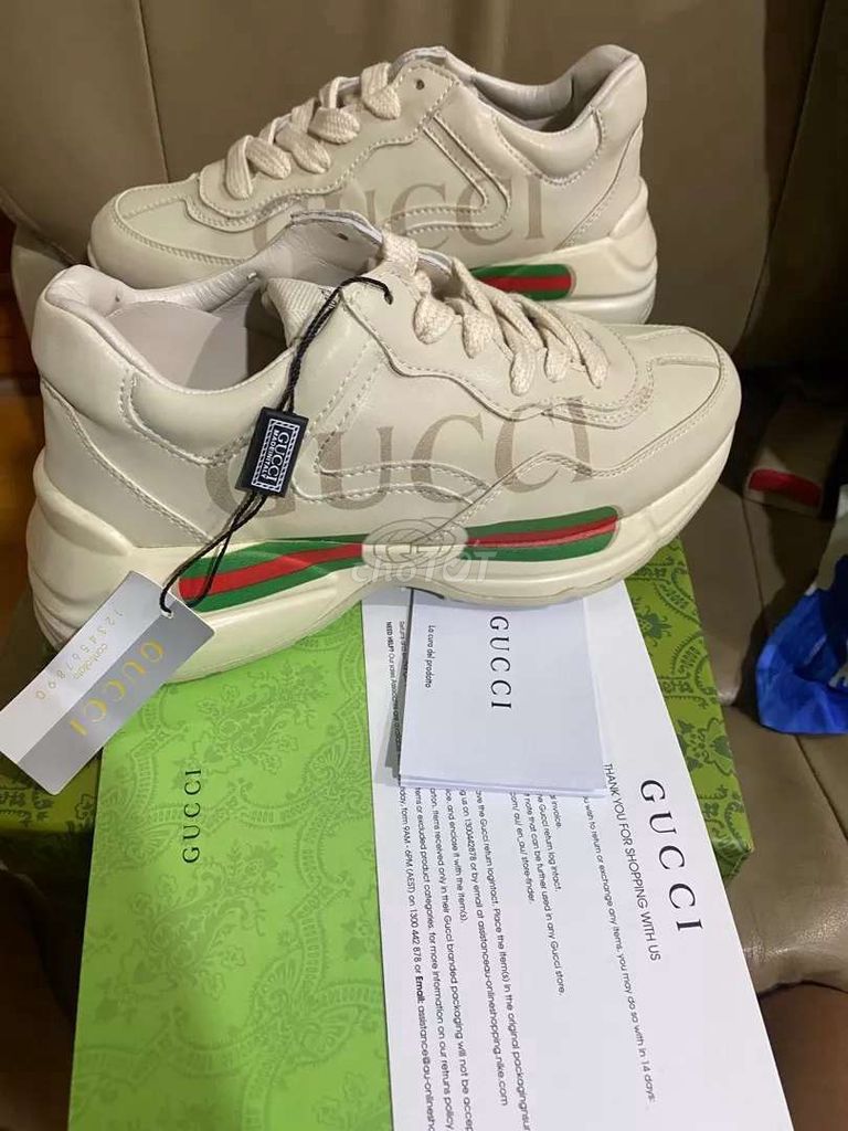 Giày Gucci Chunky Rhyton chính hãng mới Size 42