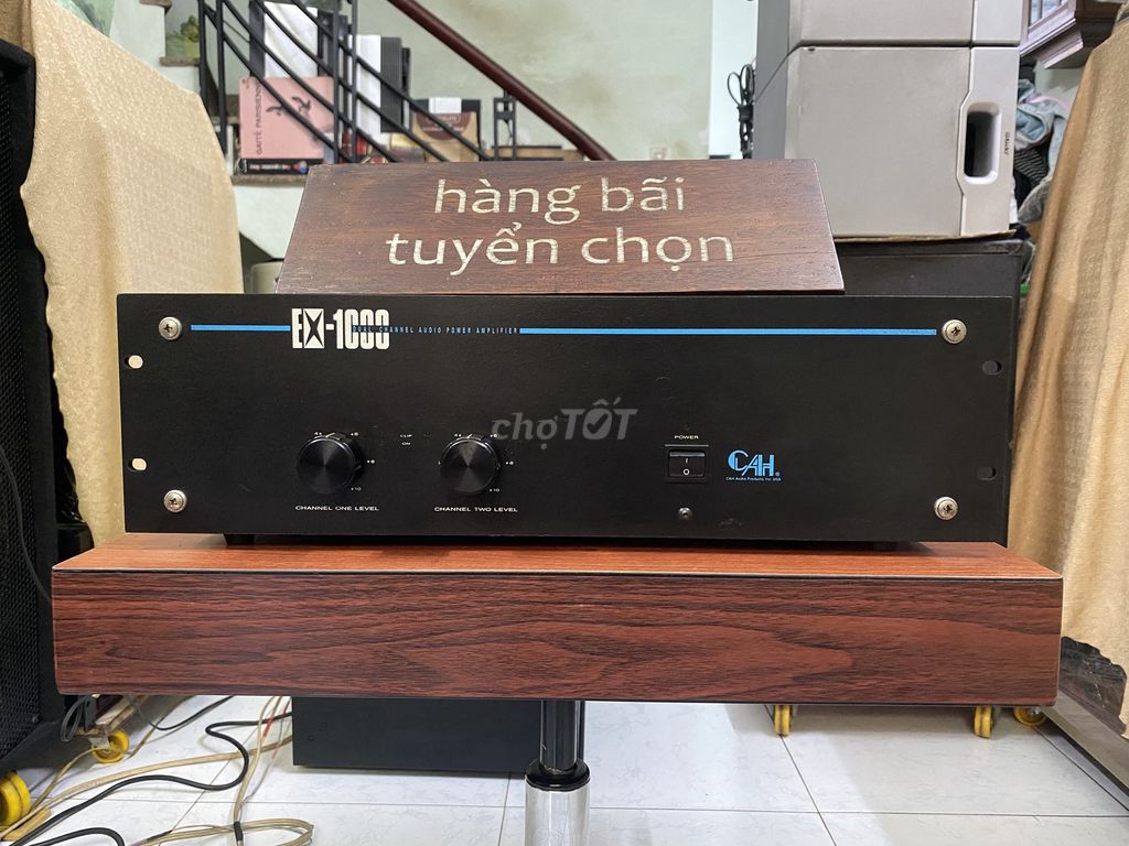 Sale Power CAH EX-1000 USA chạy 20 sò sắt 1200w. Mua bán Tivi, Âm thanh tại Quận Tân Bình Tp Hồ Chí Minh được đăng bởi nhut audio hình 1