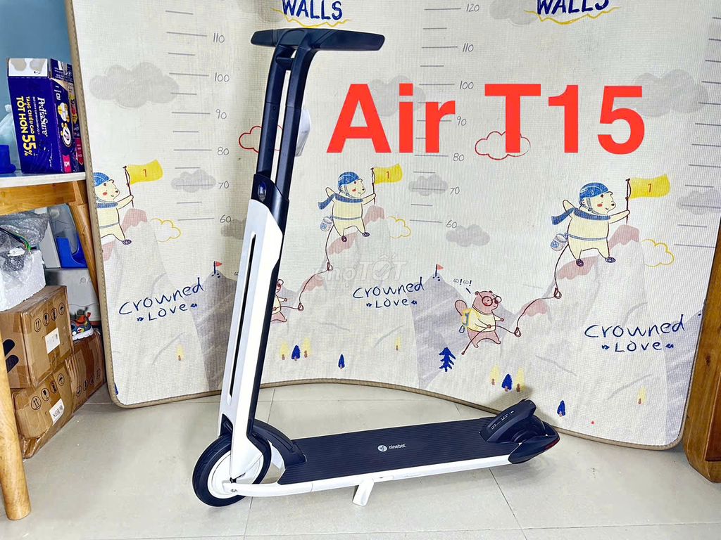 ScooterSegway Air T15 – Xe điện gập gọn (new 100%). Mua bán Xe điện tại Thành phố Thủ Đức Tp Hồ Chí Minh được đăng bởi Vinh hình 1