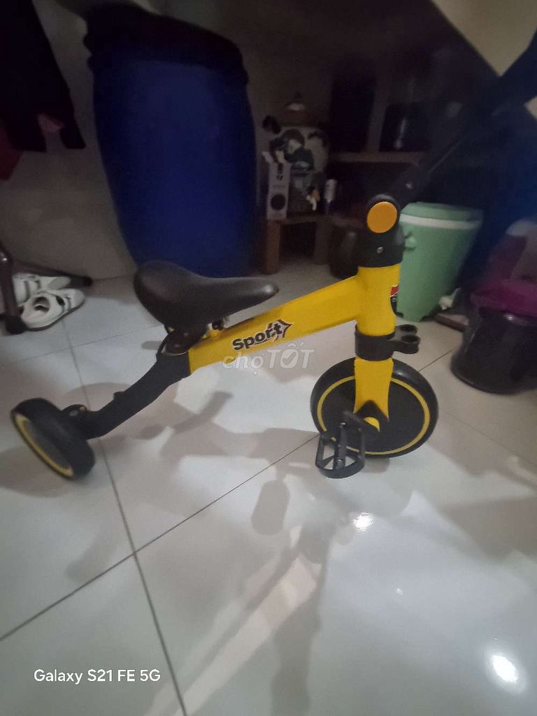 Xe chòi chân Sport Vàng Trẻ em. Mua bán Mẹ và bé tại Thành phố Biên Hòa Đồng Nai được đăng bởi DH hình 1