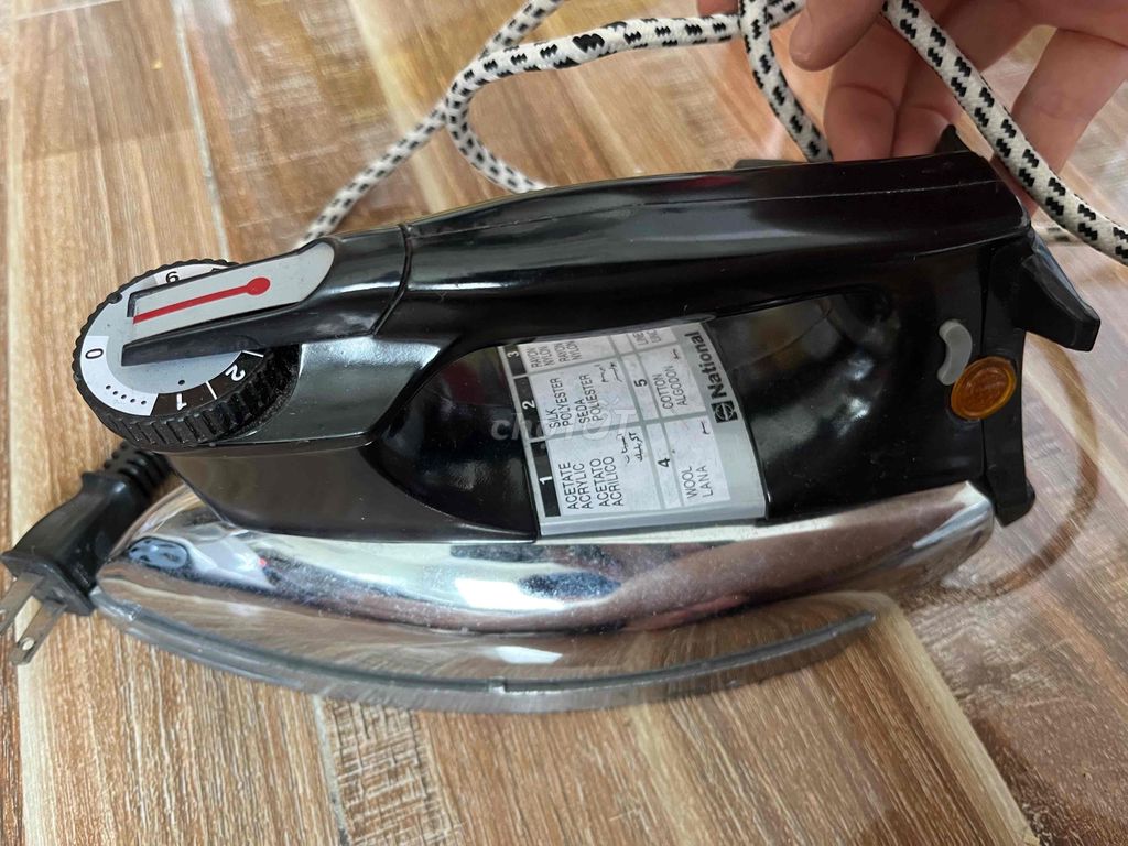 thanh lý Bàn ủi National 1.5 kg. Mua bán Nội thất, đồ gia dụng khác tại Quận 6 Tp Hồ Chí Minh được đăng bởi Phi hình 1