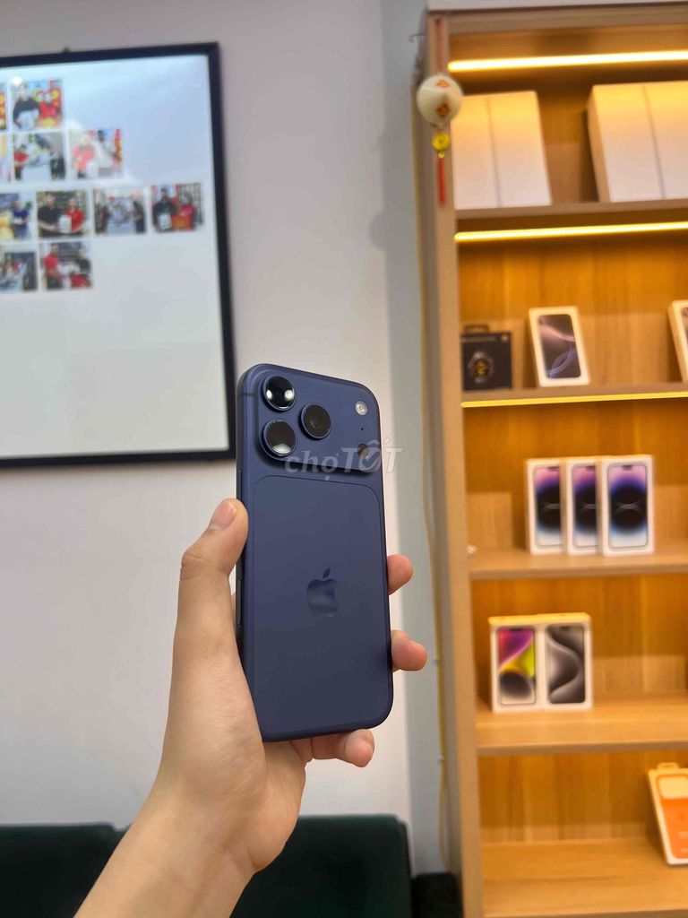 🍎IP 17pro 256GB Blue p100 zin nguyên bản giá tốt🍎. Mua bán Điện thoại tại Quận Hải An Hải Phòng được đăng bởi Nguyễn Hương Giang hình 1