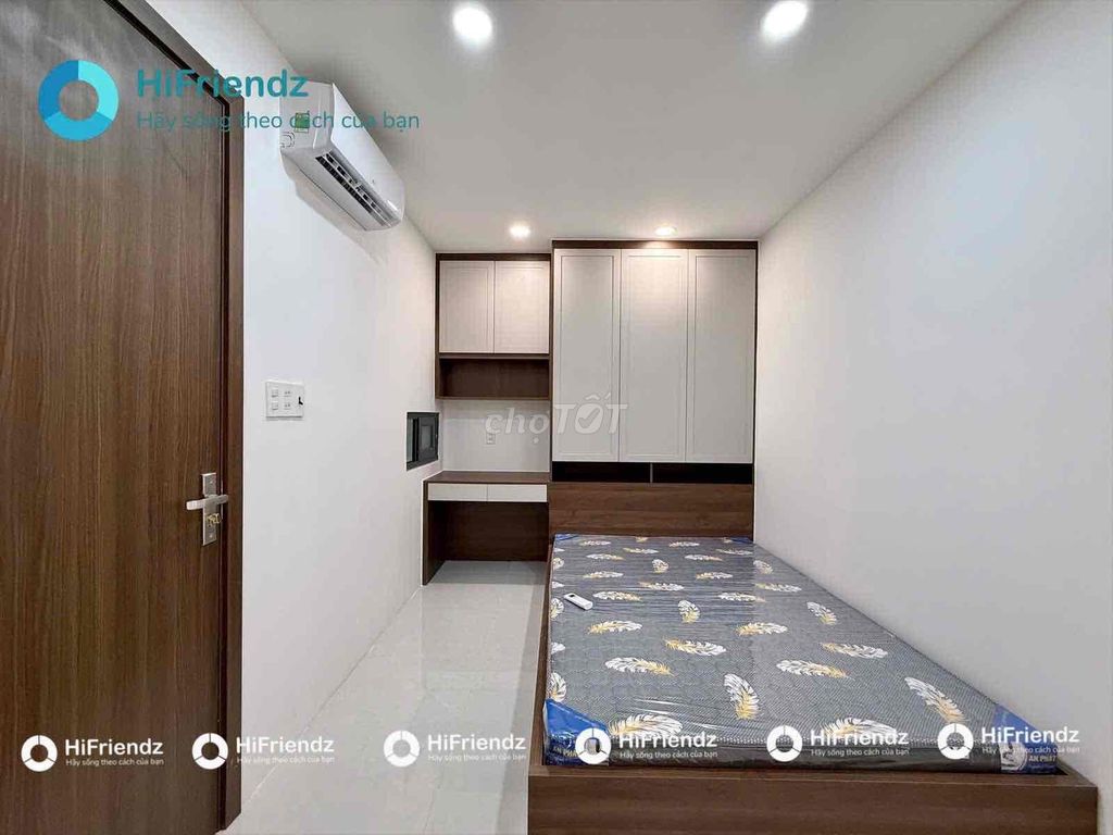 CHO THUÊ PHÒNG FULL NỘI THẤT GẦN DƯƠNG QUẢNG HÀM -ĐẠI HỌC VĂN LANG IUH