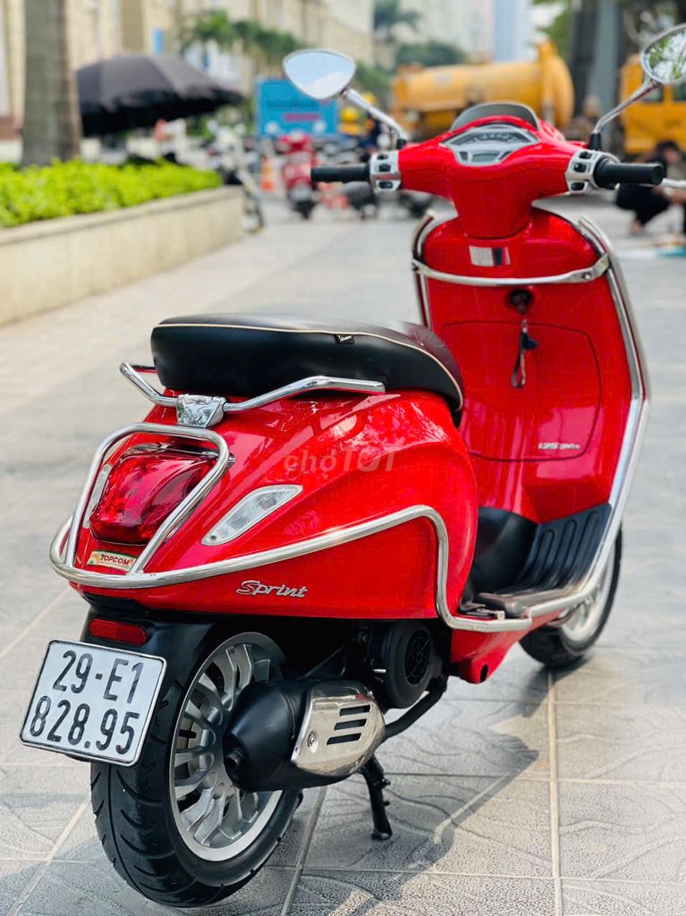 PIAGGIO VESPA 3VIE SPRINT ĐỎ CHÍNH CHỦ BIỂN 29. Mua bán Xe máy tại Quận Nam Từ Liêm Hà Nội được đăng bởi MAI HÒA hình 6