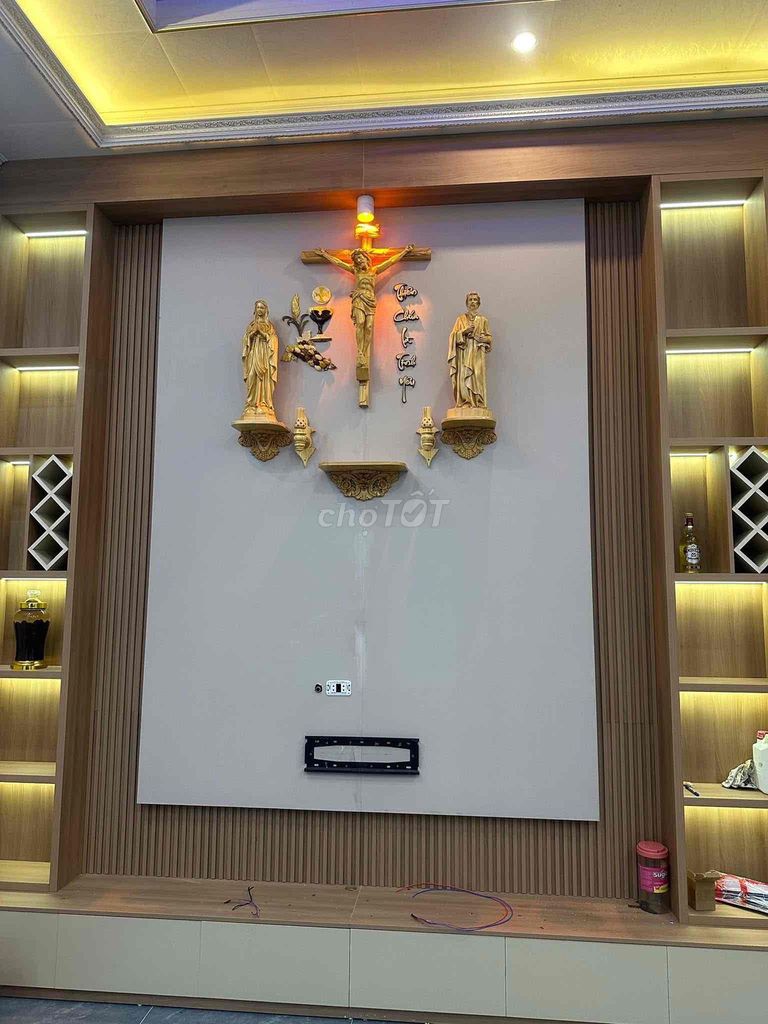 Tượng thờ Gỗ 50cm. Mua bán Cây cảnh, đồ trang trí tại Huyện Đắk Mil Đắk Nông được đăng bởi Thị Mít Tranh Tượng Công Giáo hình 1